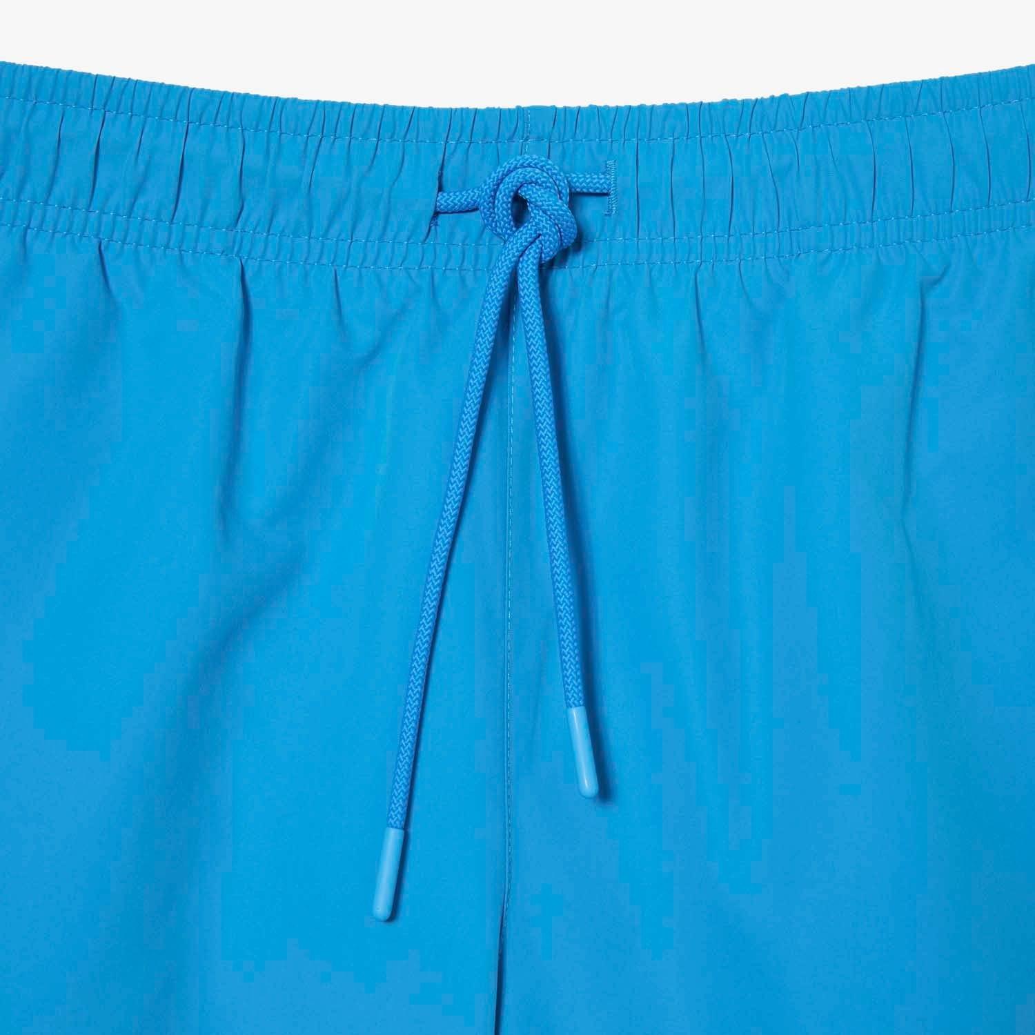 Green - Lacoste - Quick Dry Swim Trunks - 4