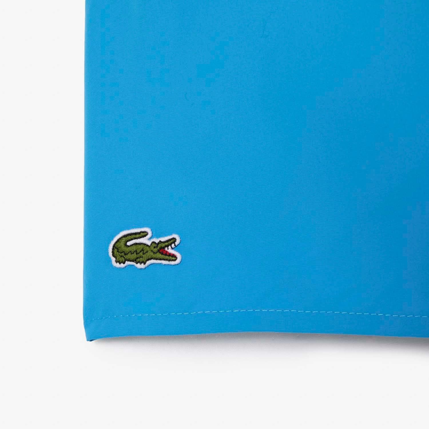 Green - Lacoste - Quick Dry Swim Trunks - 5