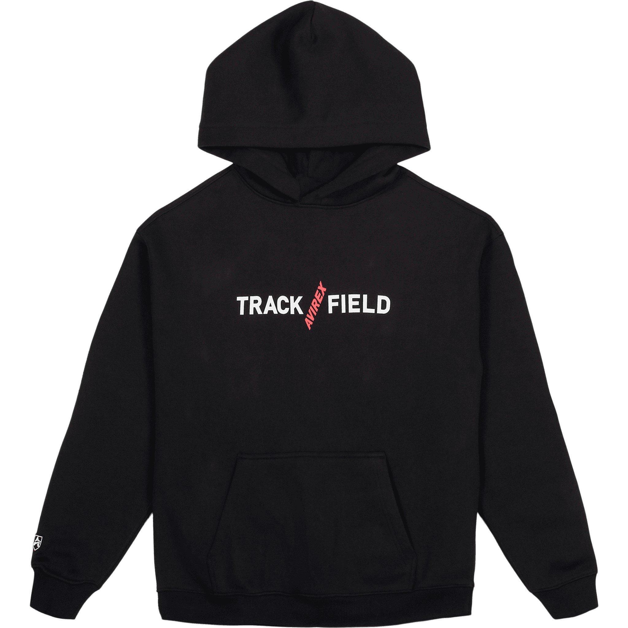 Black - Avirex - Track N Field Hoodie - 6