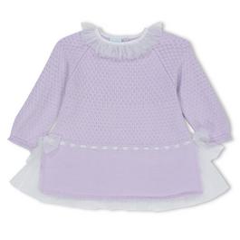 Artesania Granlei Ruffled Logo Dress Infants