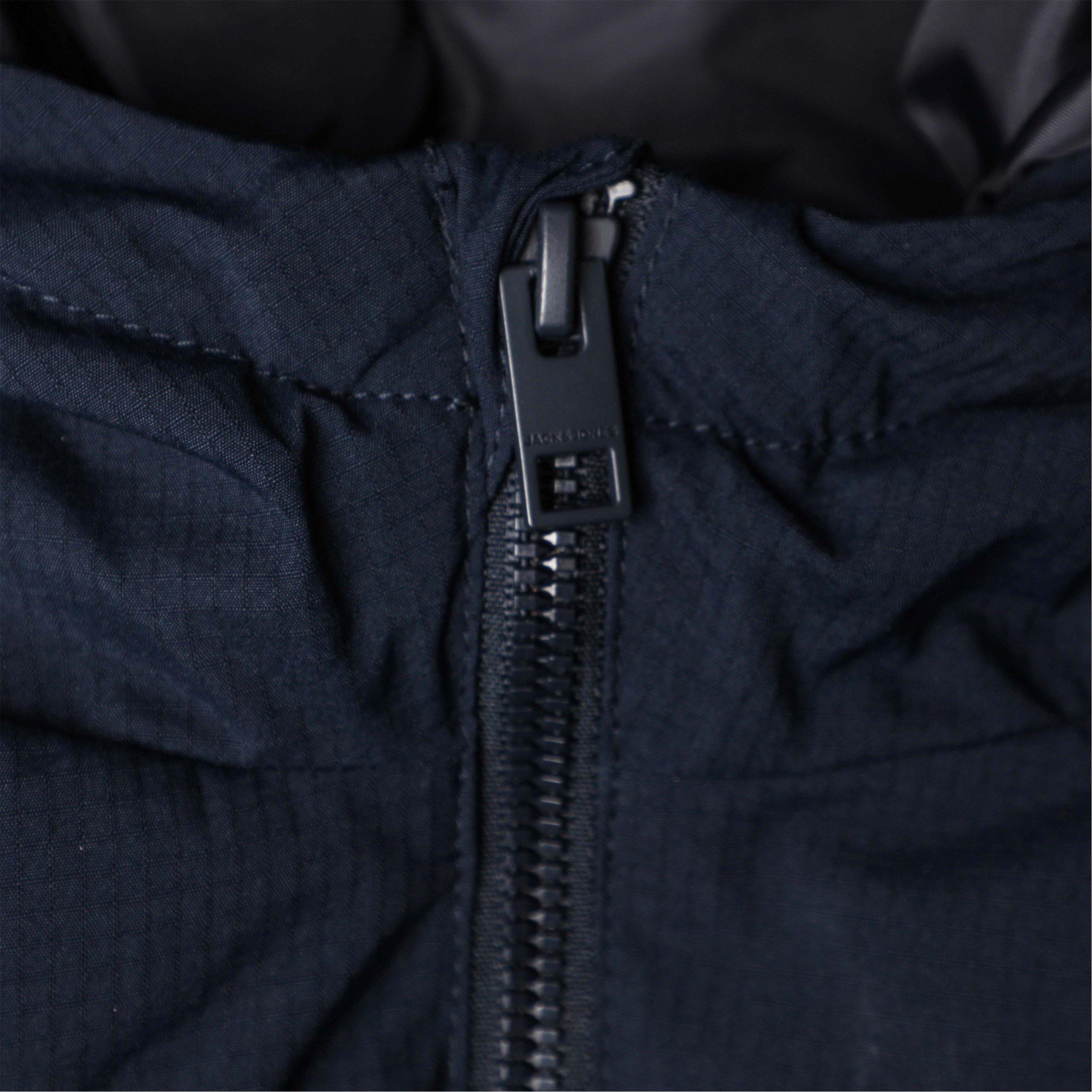 Navy - Jack and Jones - Brady Puffer Jacket - 3