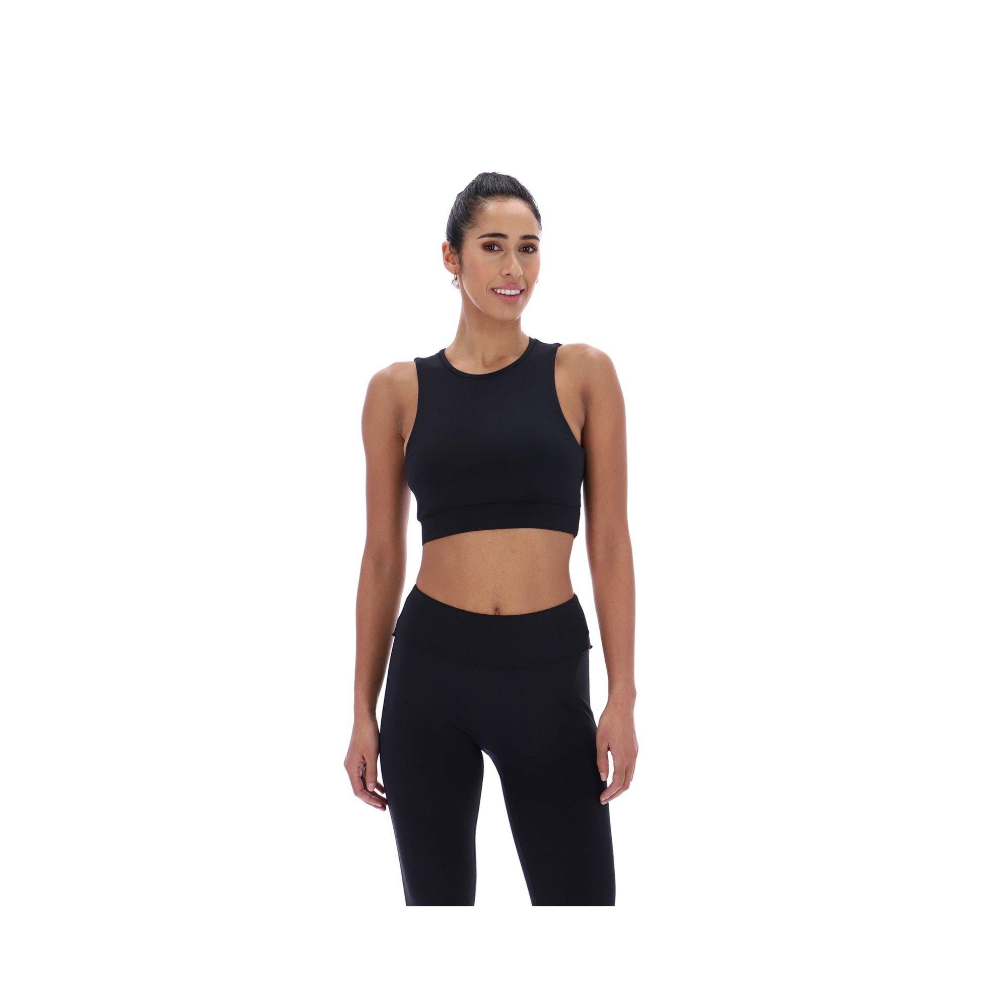 Ted Baker Women's Aria Ruffle Yoga Bra - Black - Lge
