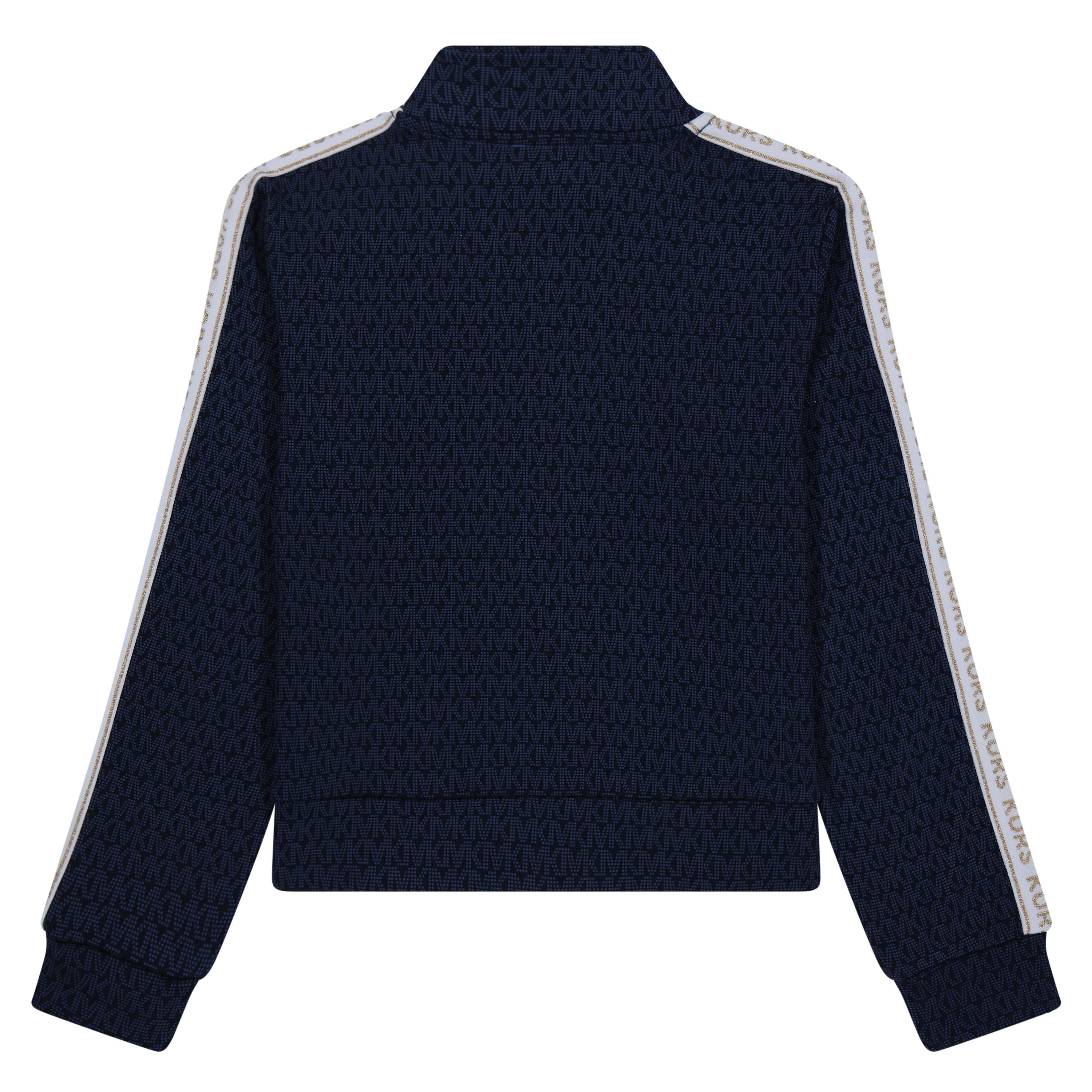 Navy 849 - Michael Kors - Zip Up Cardigan Juniors - 2