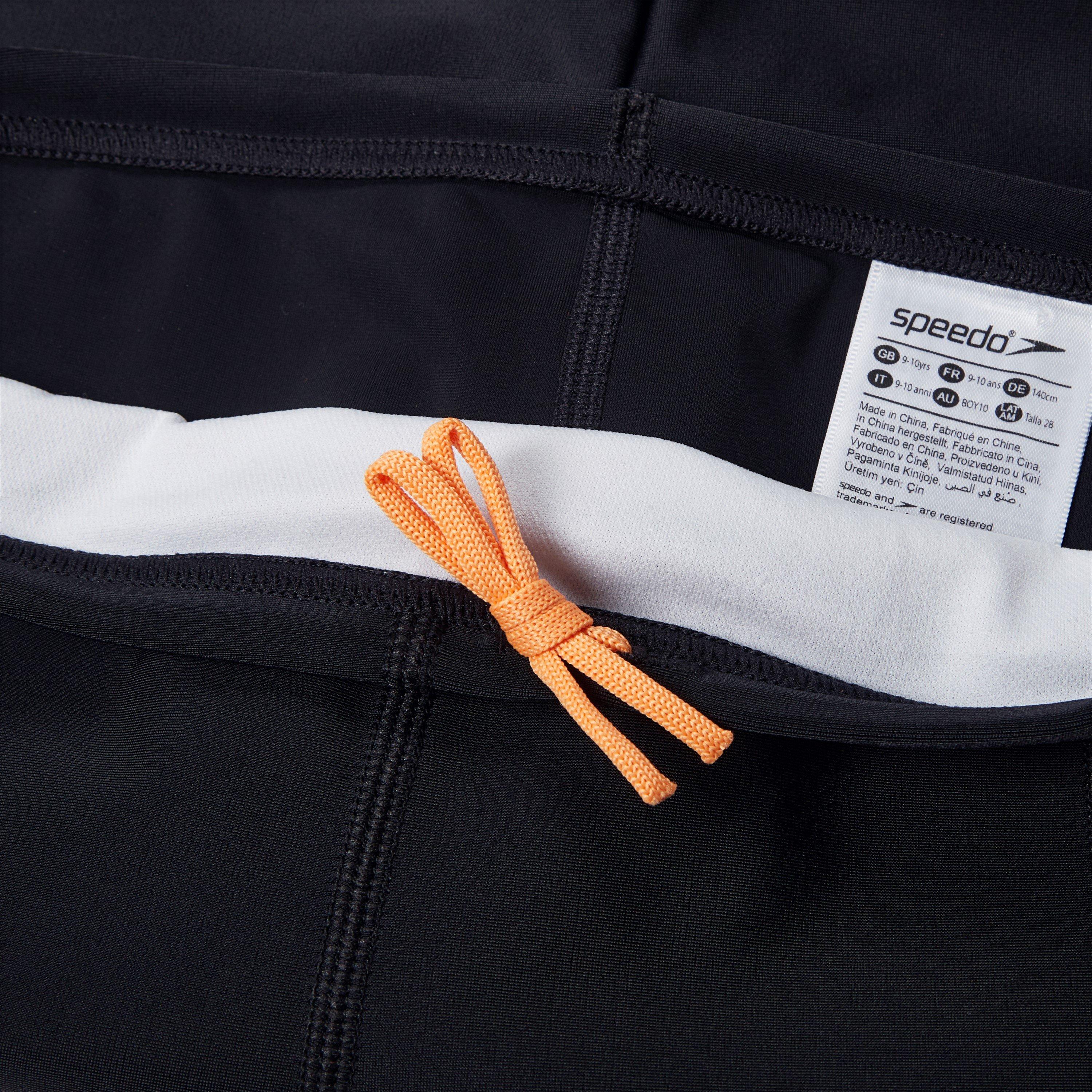 Black/Green - Speedo - Boys HyperBoom Panel Jammer - 3