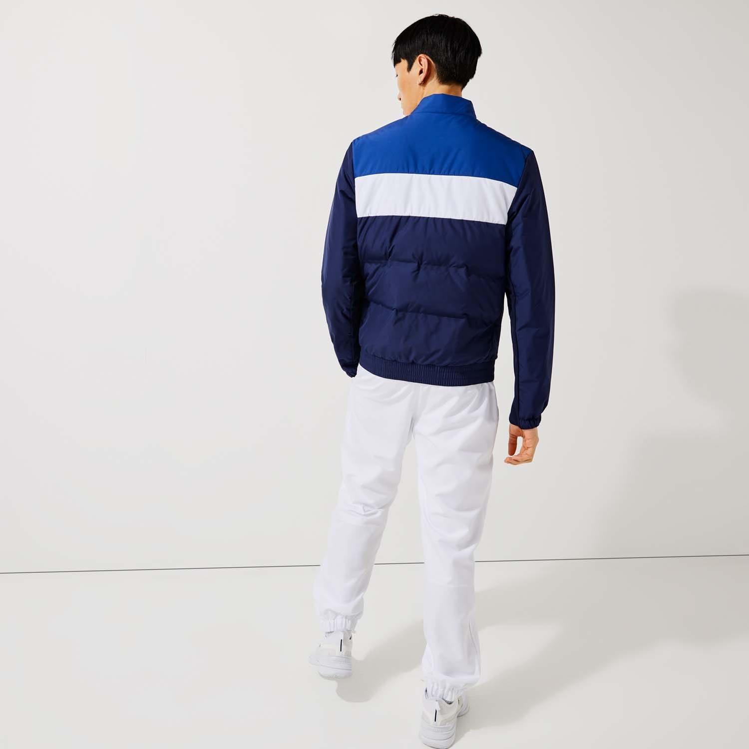 Blue - Lacoste - Quilted Water Resistant Jacket - 2