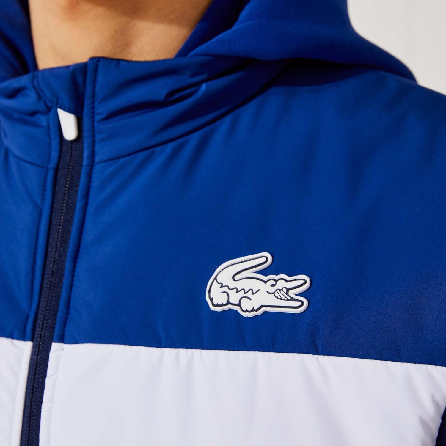 Blue - Lacoste - Quilted Water Resistant Jacket - 6