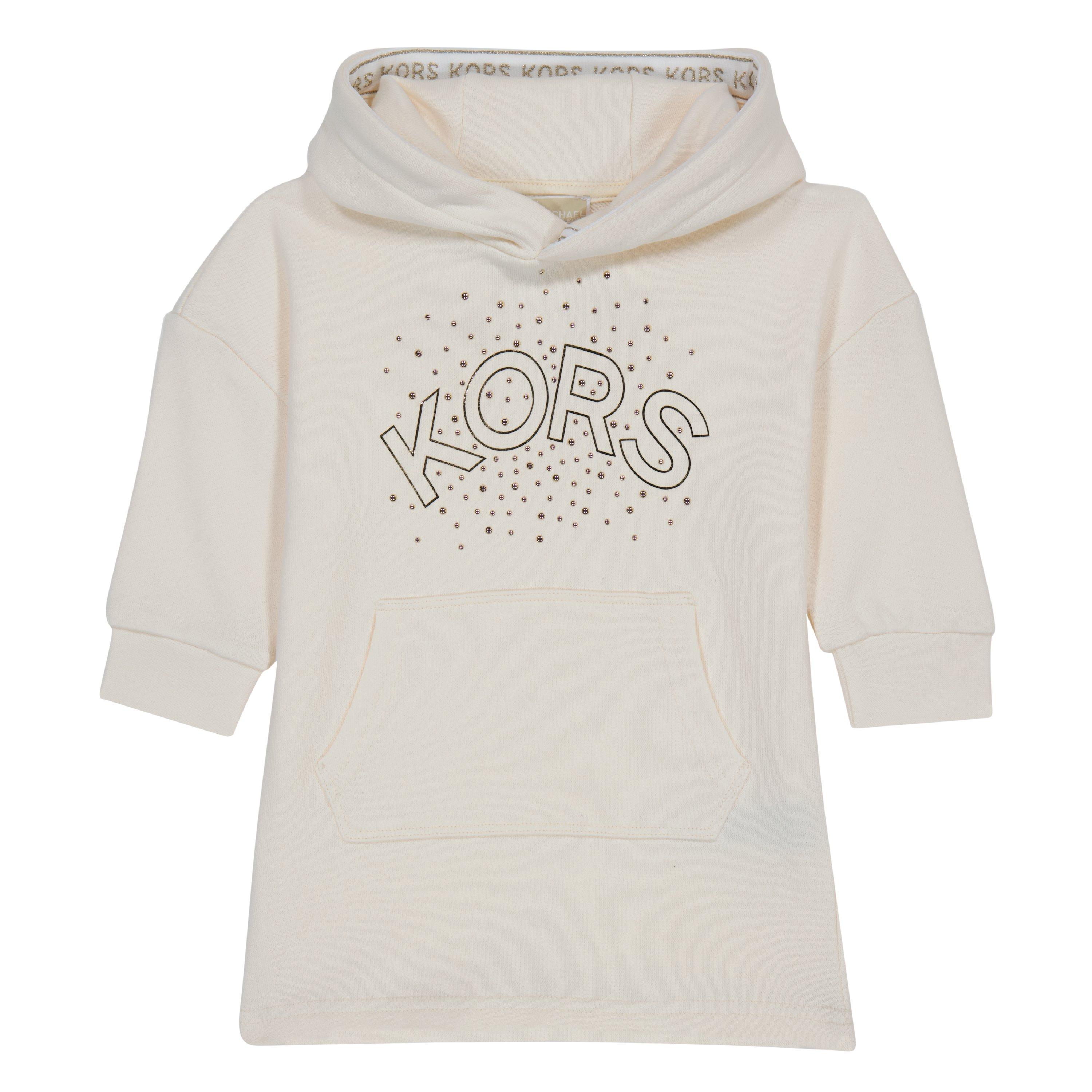 Michael Kors Studded Logo Hoodie Junior Girls