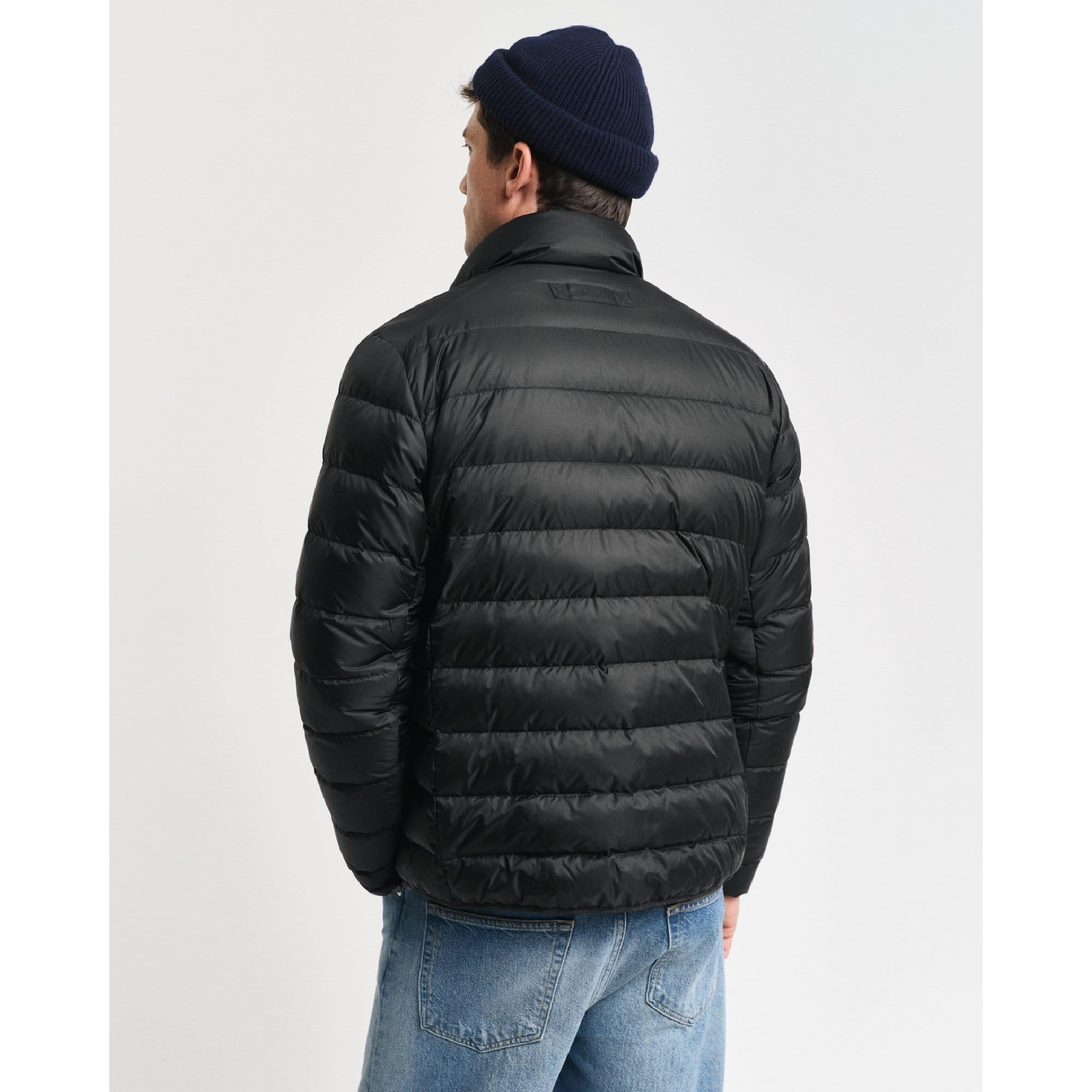 Black - Gant - Light Down Jacket - 2