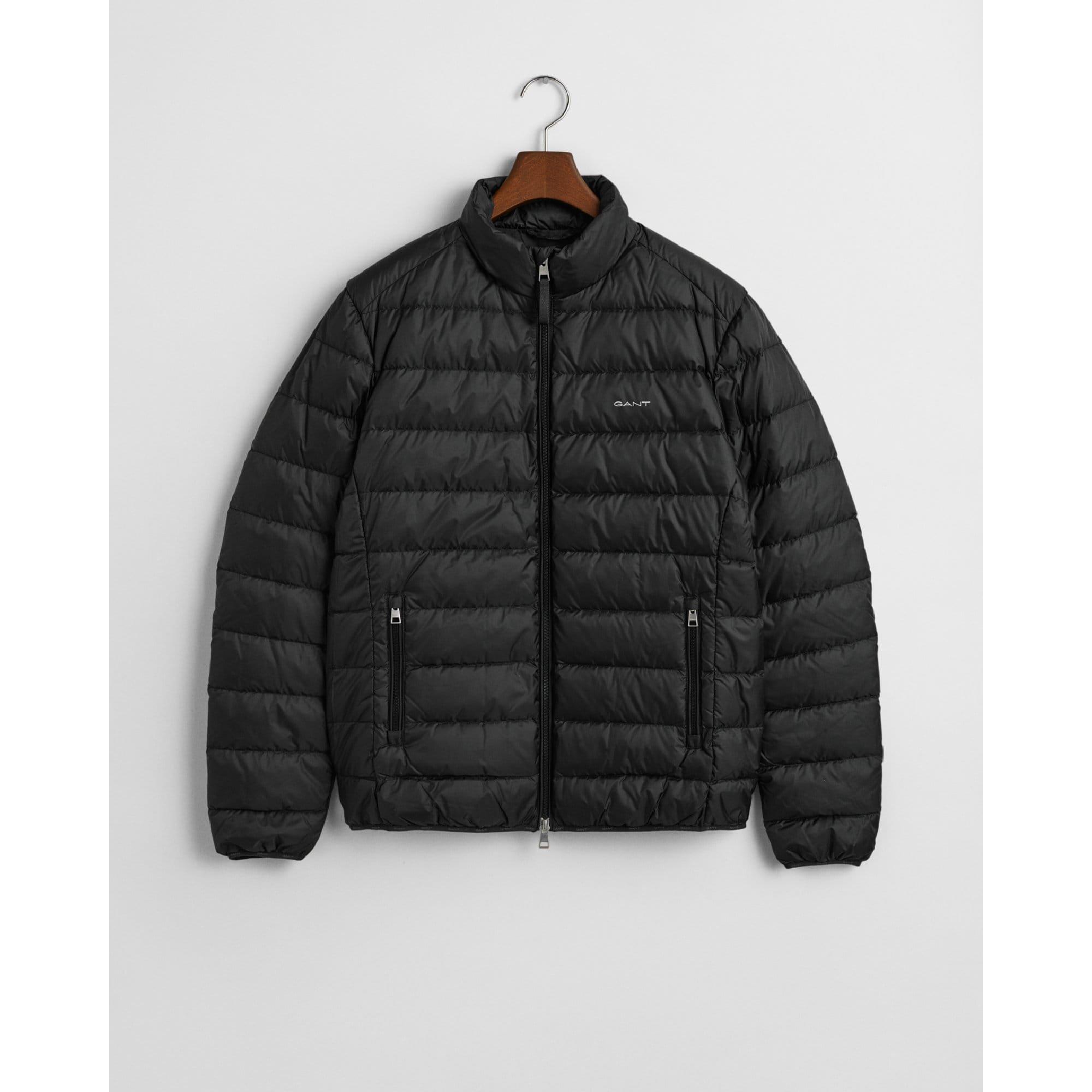Black - Gant - Light Down Jacket - 5