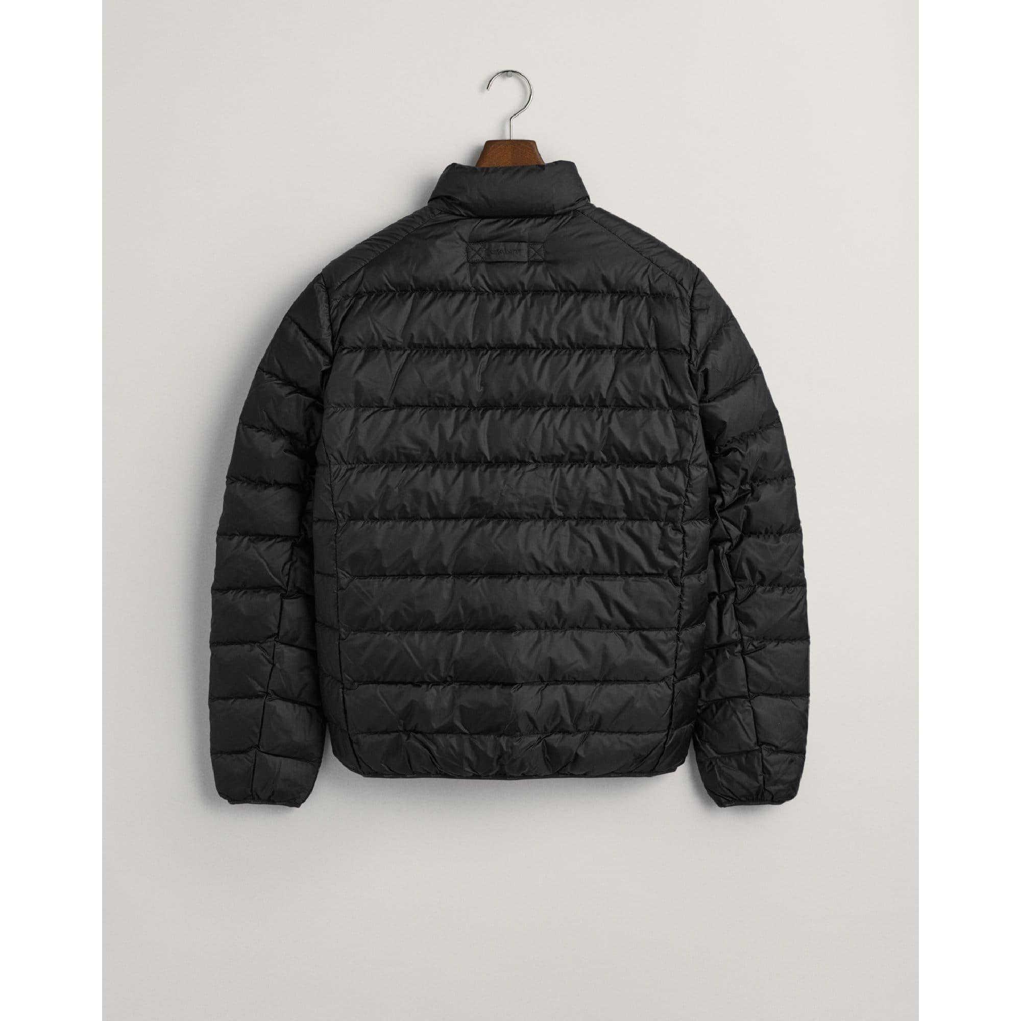 Black - Gant - Light Down Jacket - 6