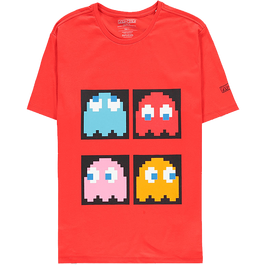 Pac-Man GAME Pac Man Red Ghost TShirt