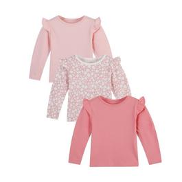 Hello World Baby Baby Girl Pack Of 3 Tops