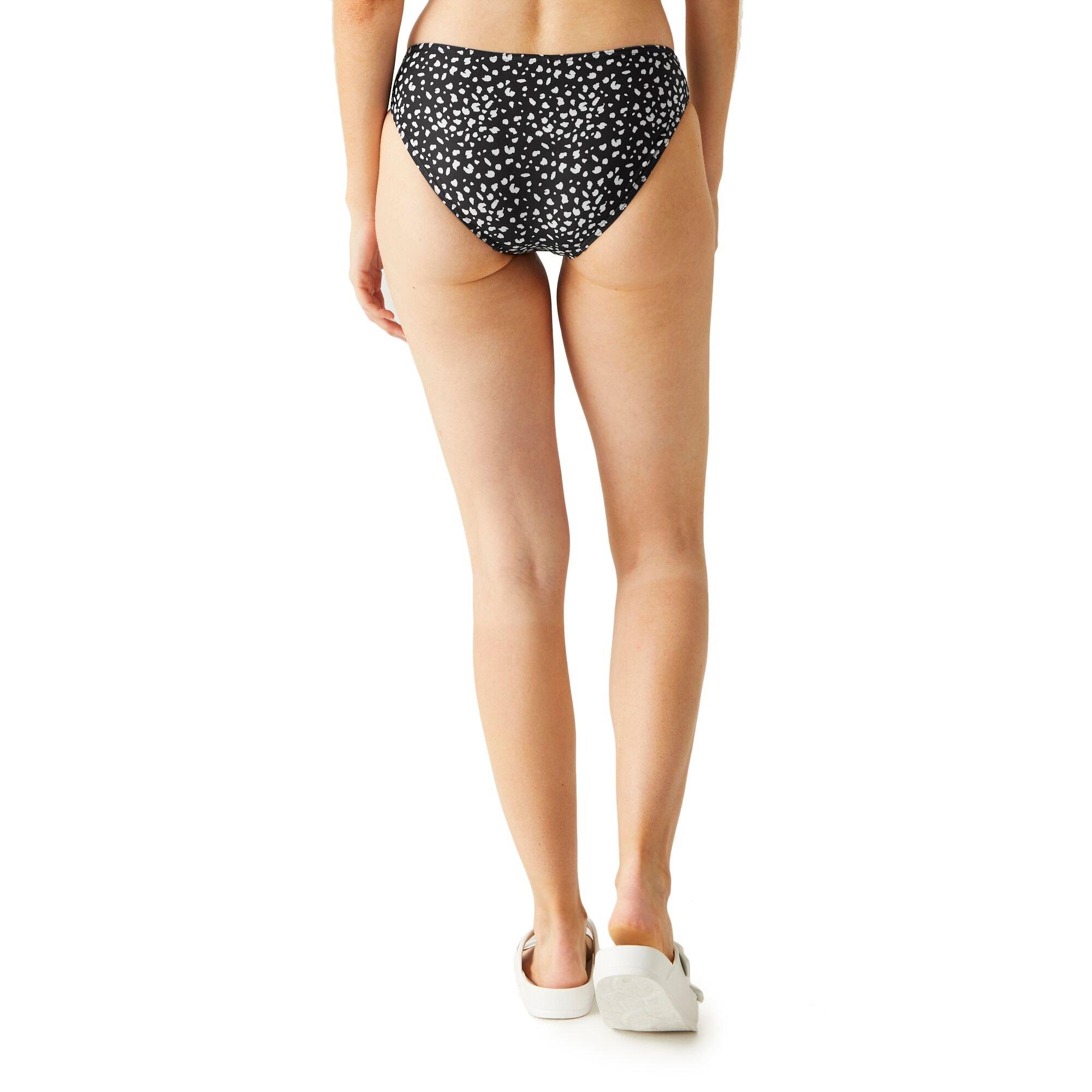 Blk/Whpoldtp - Regatta - Women's Aceana Bikini Bottoms - 2
