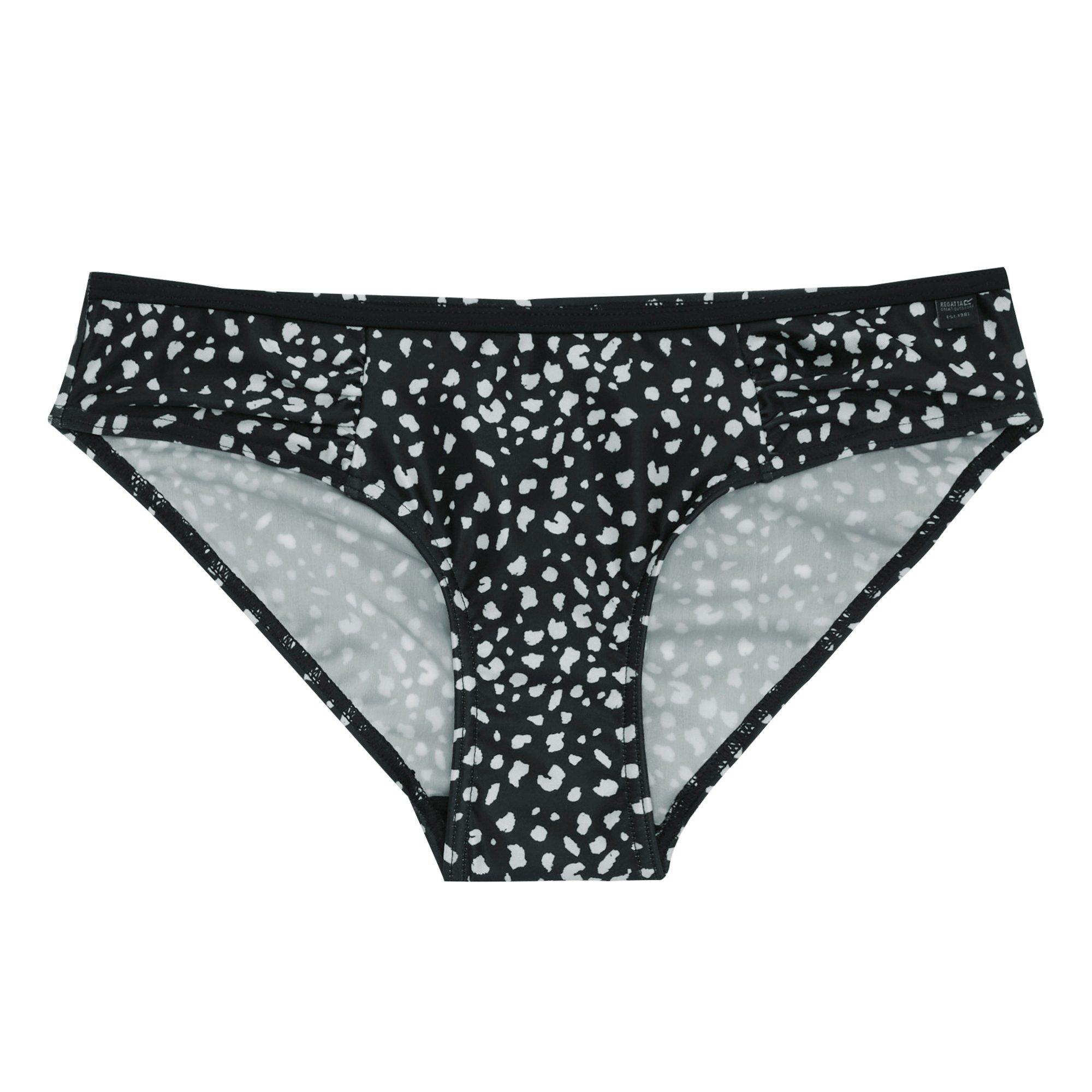 Blk/Whpoldtp - Regatta - Women's Aceana Bikini Bottoms - 5