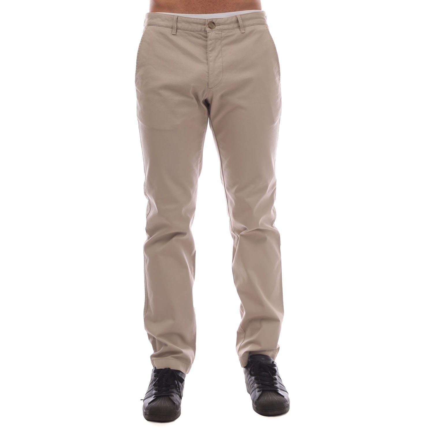Beige - Boss - Crigan3 Chino Trousers - 2