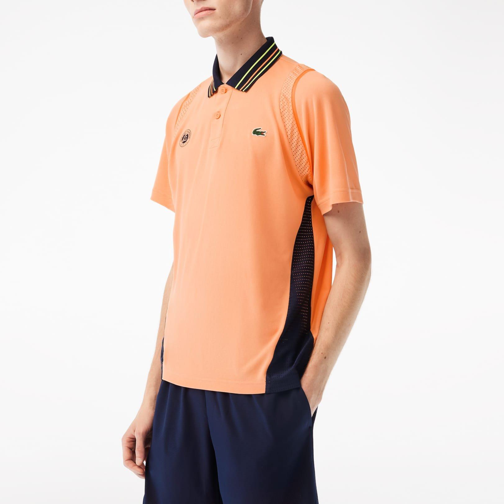 Orange - Lacoste - Roland Garros Edition Ultra Dry Polo Shirt - 1