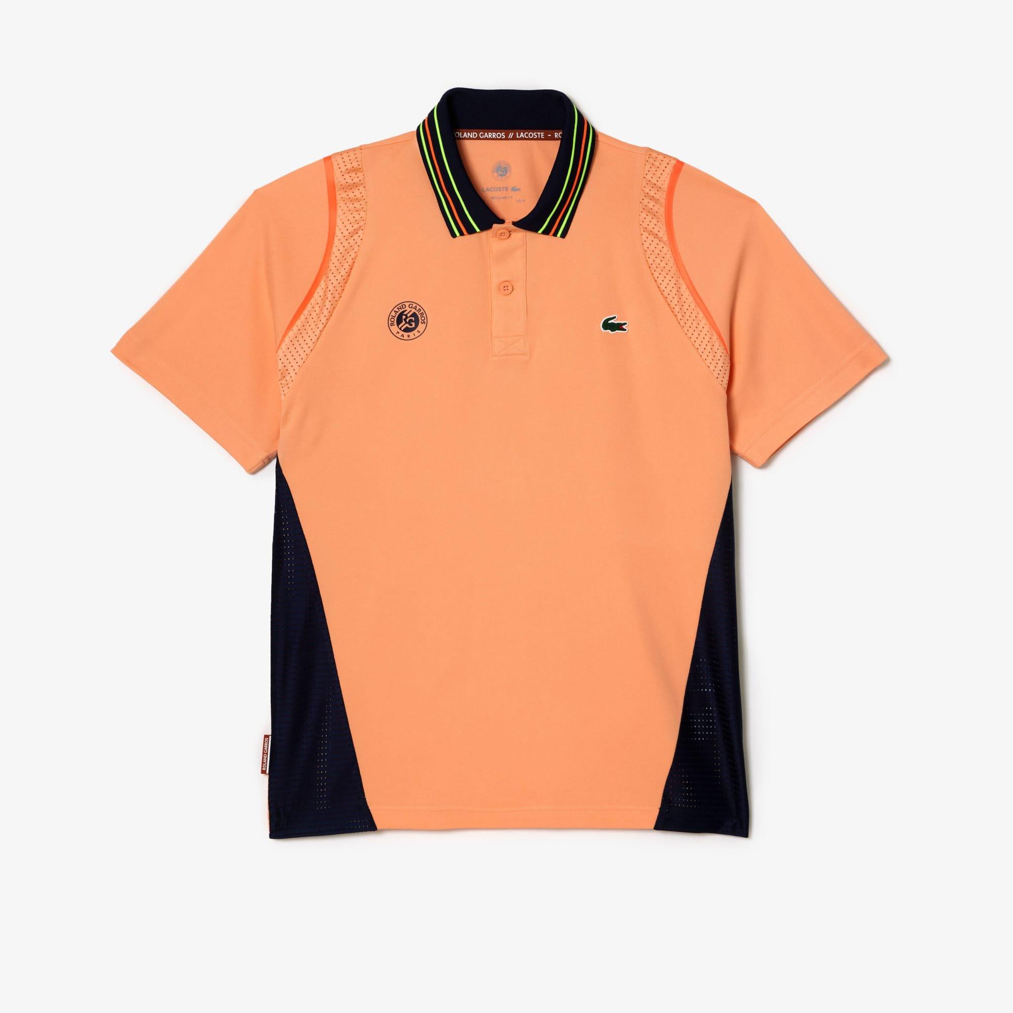 Ultra Dry Lacoste Orange Shirt Lacoste Polo Shirt Mens Miami Open