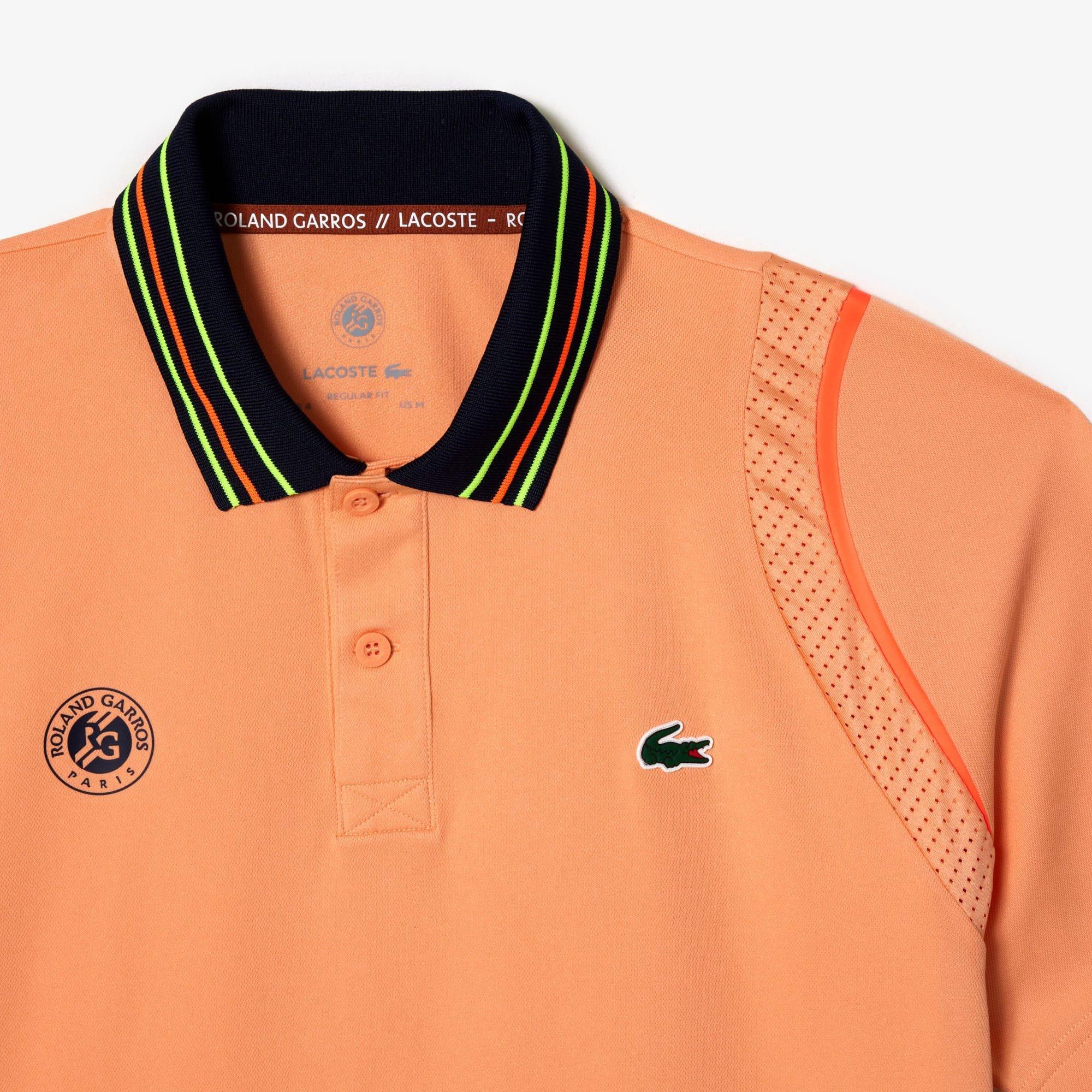 Orange - Lacoste - Roland Garros Edition Ultra Dry Polo Shirt - 4