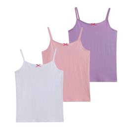 Be You Studio Younger Girls Pack Of 3 Vests