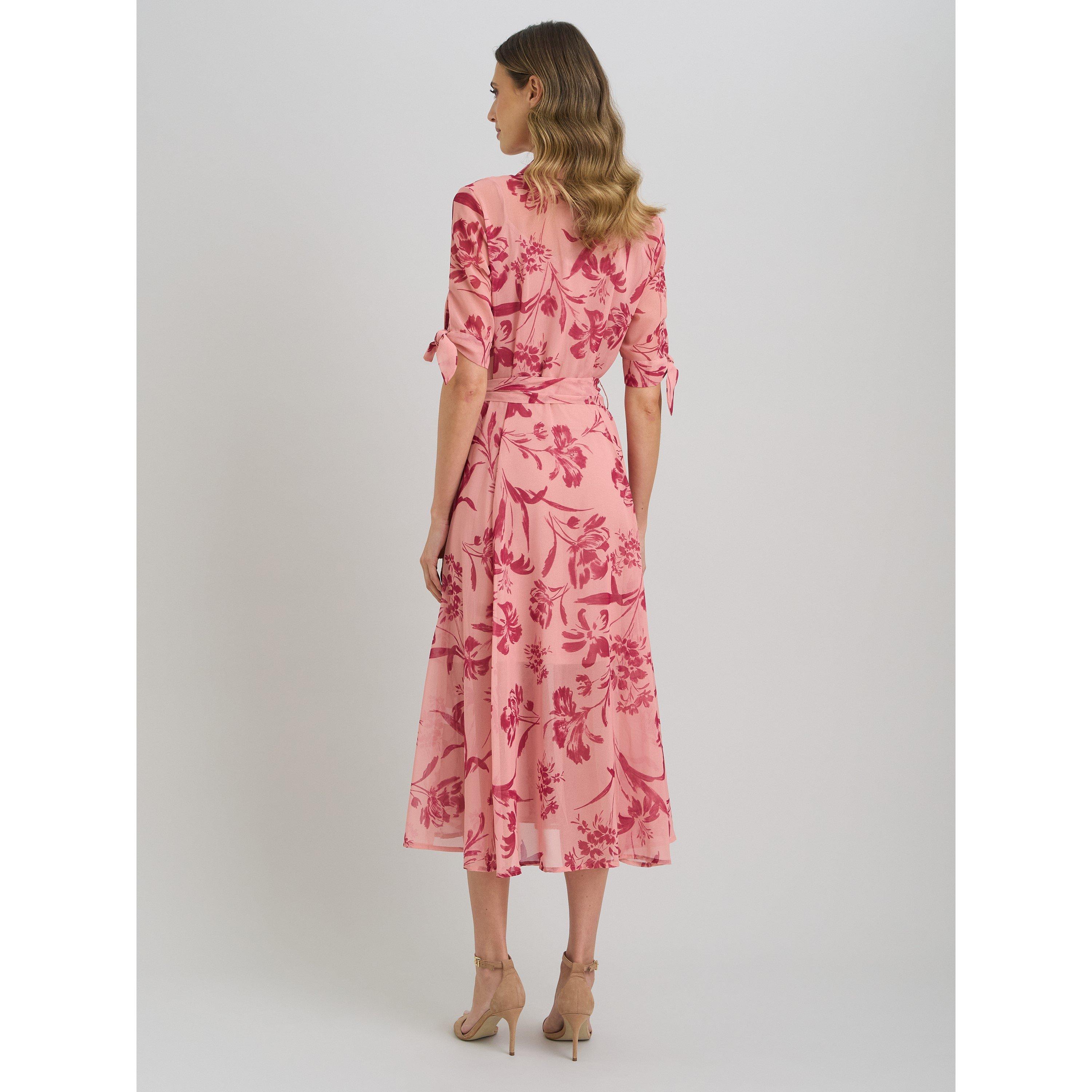 Pink - Gina Bacconi - Adrienne Shirt Dress - 2
