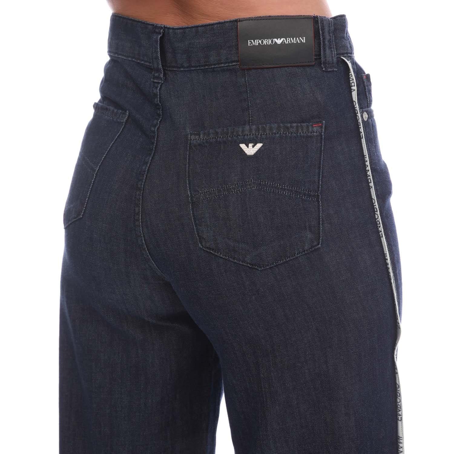 Denim - Emporio Armani - J14 Wide-Leg Jeans - 4