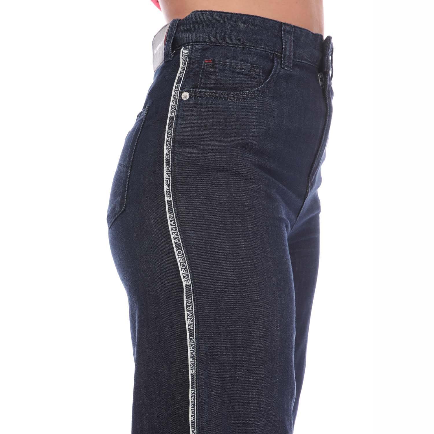Denim - Emporio Armani - J14 Wide-Leg Jeans - 5