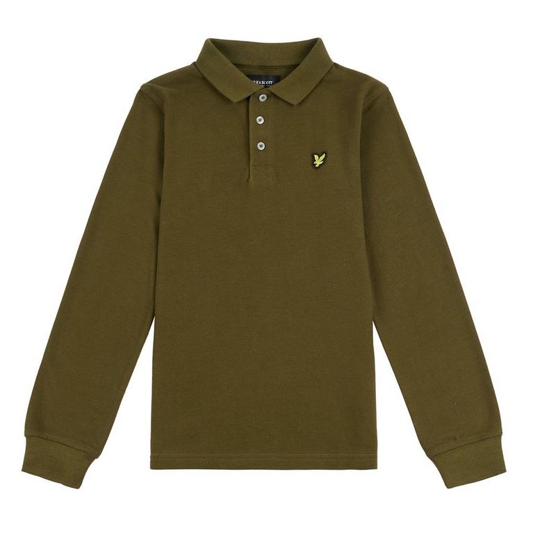 Dark Olive - Lyle and Scott - LS Polo Jn99 - 1