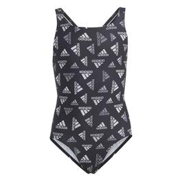 adidas Logo Swimsuit Juniors