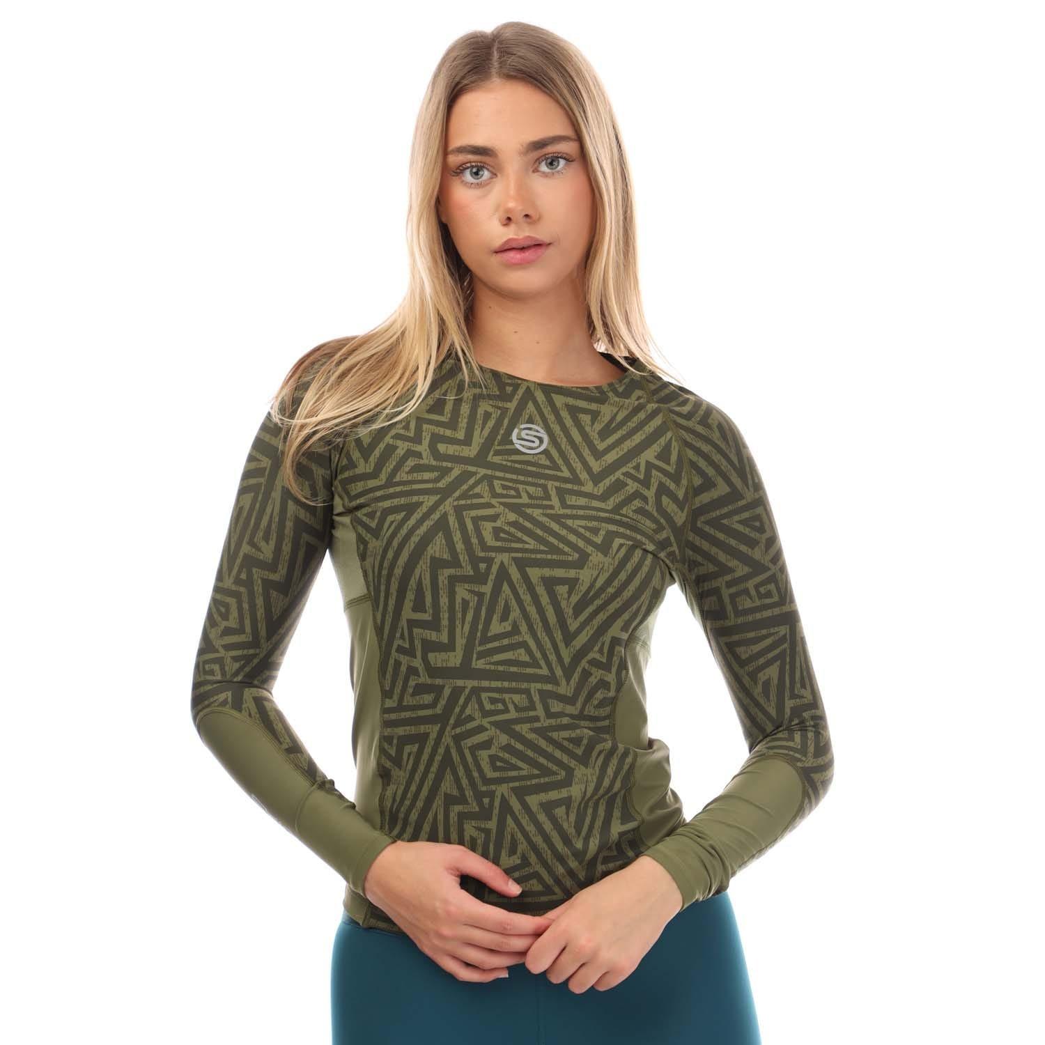 Khaki - Skins - Series-3 Long Sleeve Top - 1