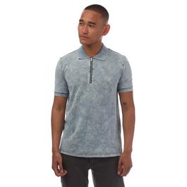 Diesel T-Smith-Zip Polo Shirt