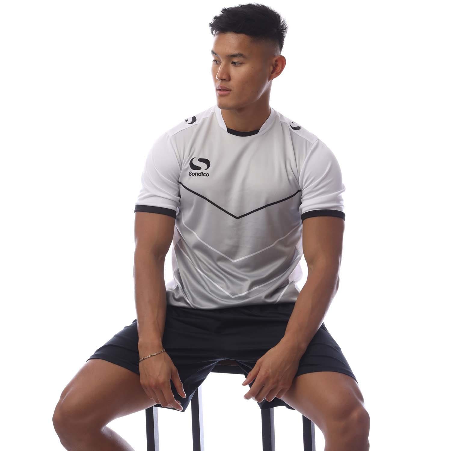 White - Sondico - Precision Pre Match Jersey - 4