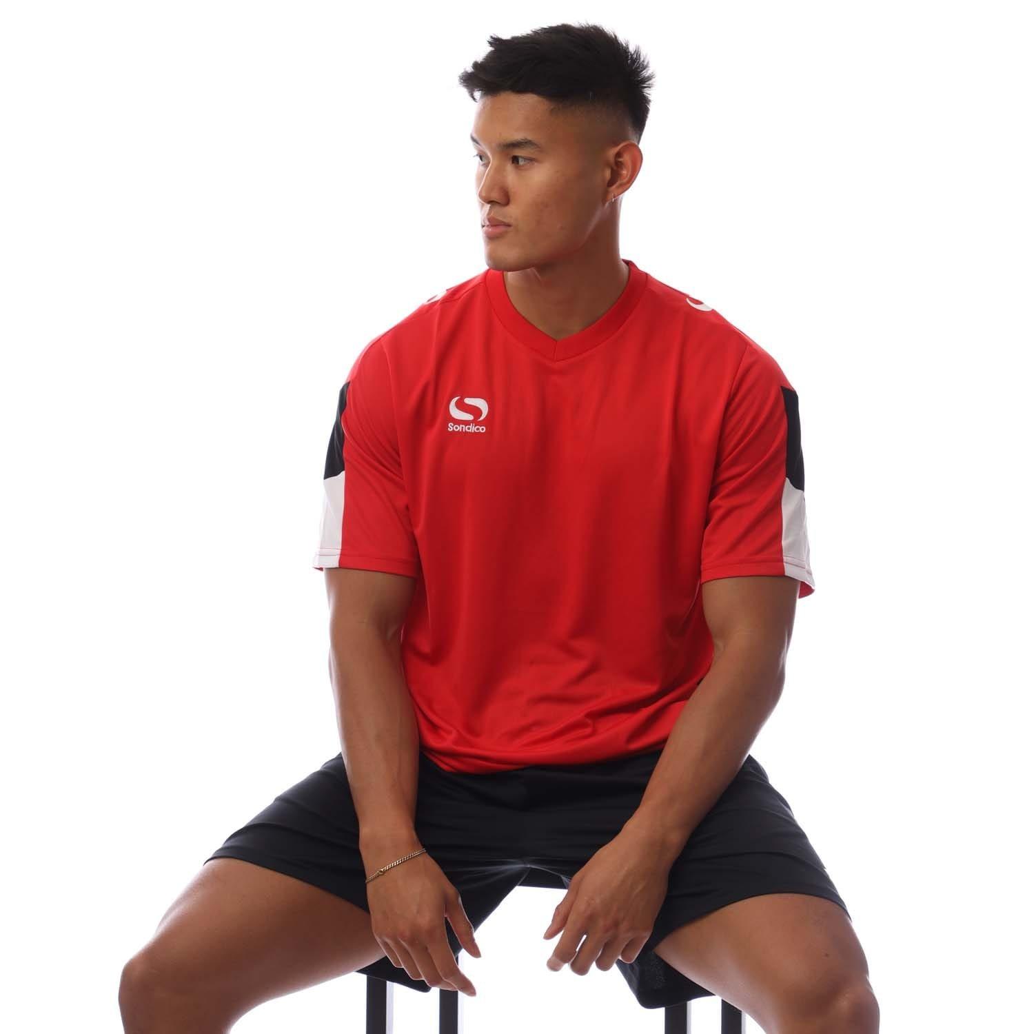 Red - Sondico - Venata Training Jersey - 4