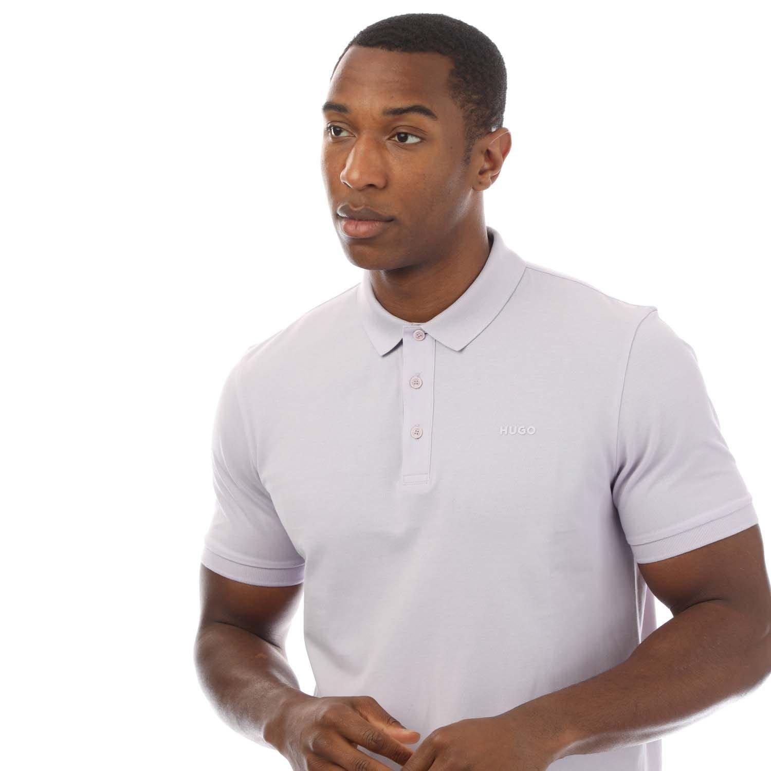 Purple - Hugo - Donos222 Polo Shirt - 3