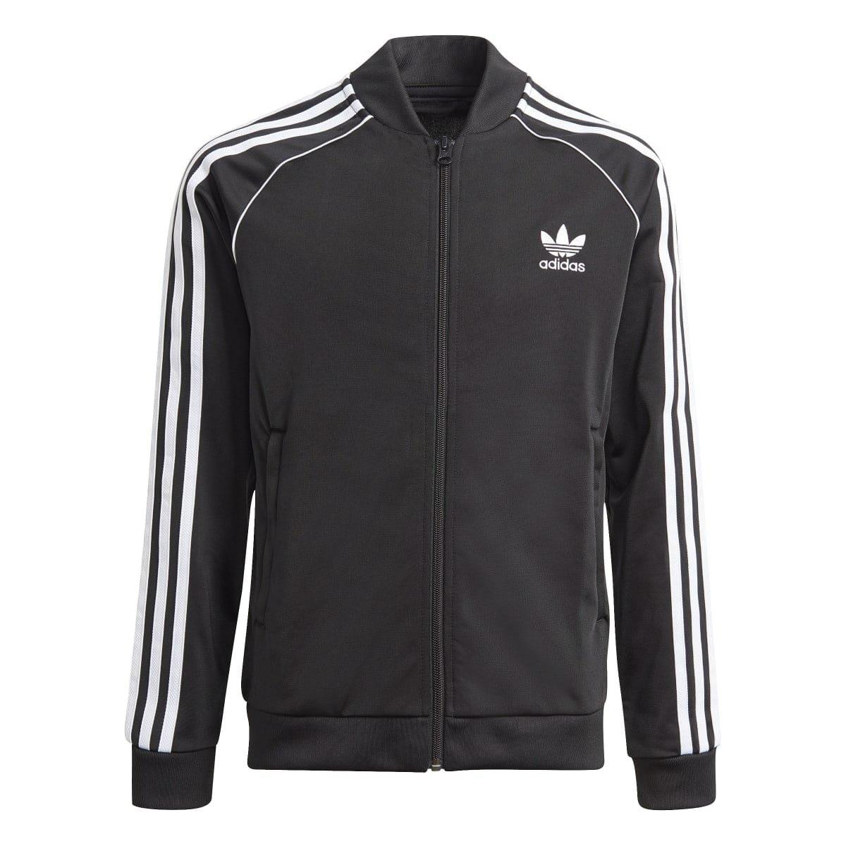 Black-White - adidas Originals - Adicolor SST Track Jacket - 1