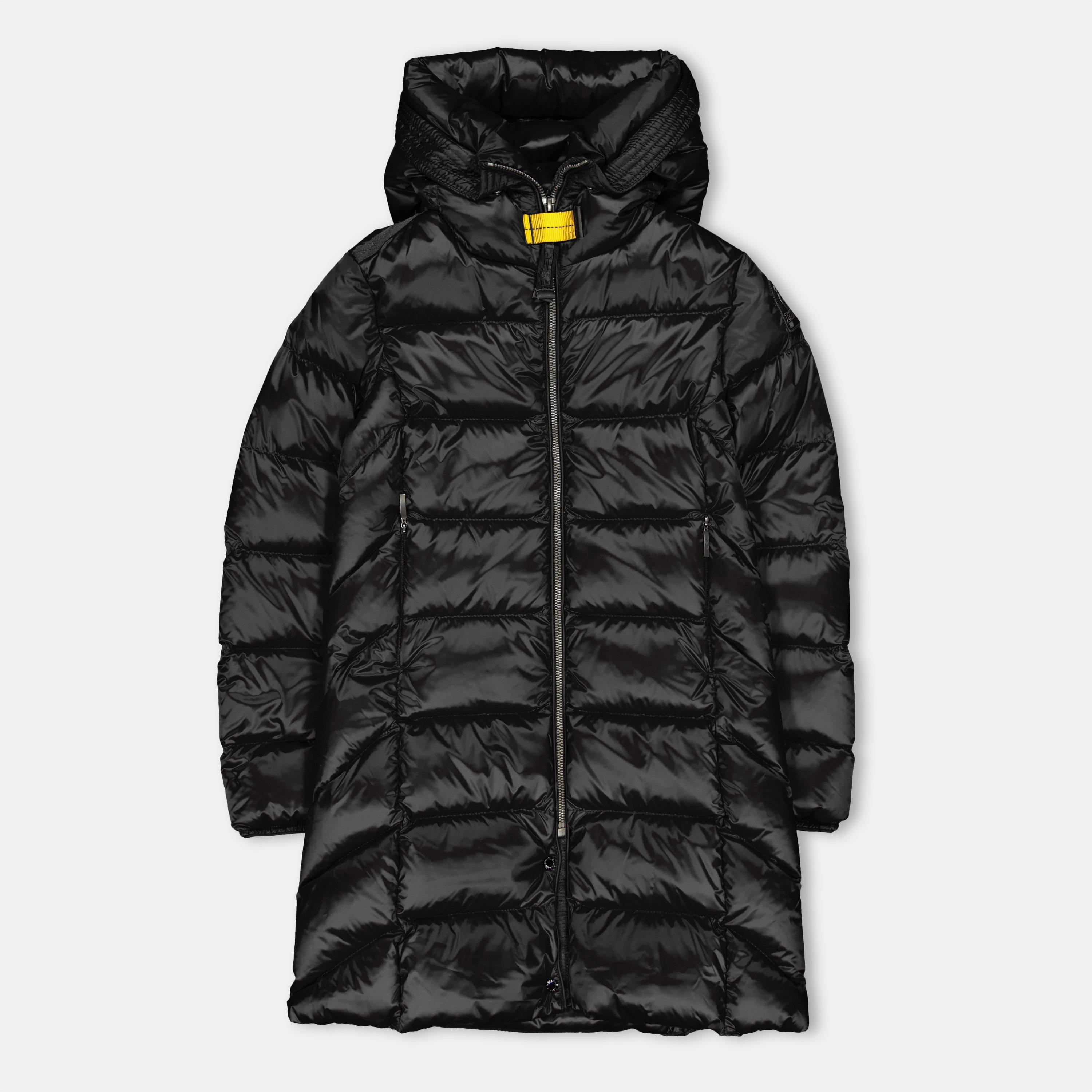 Black 0541 - Parajumpers - Kids' Water-Repellent Insulated Long Puffer Jacket - 1