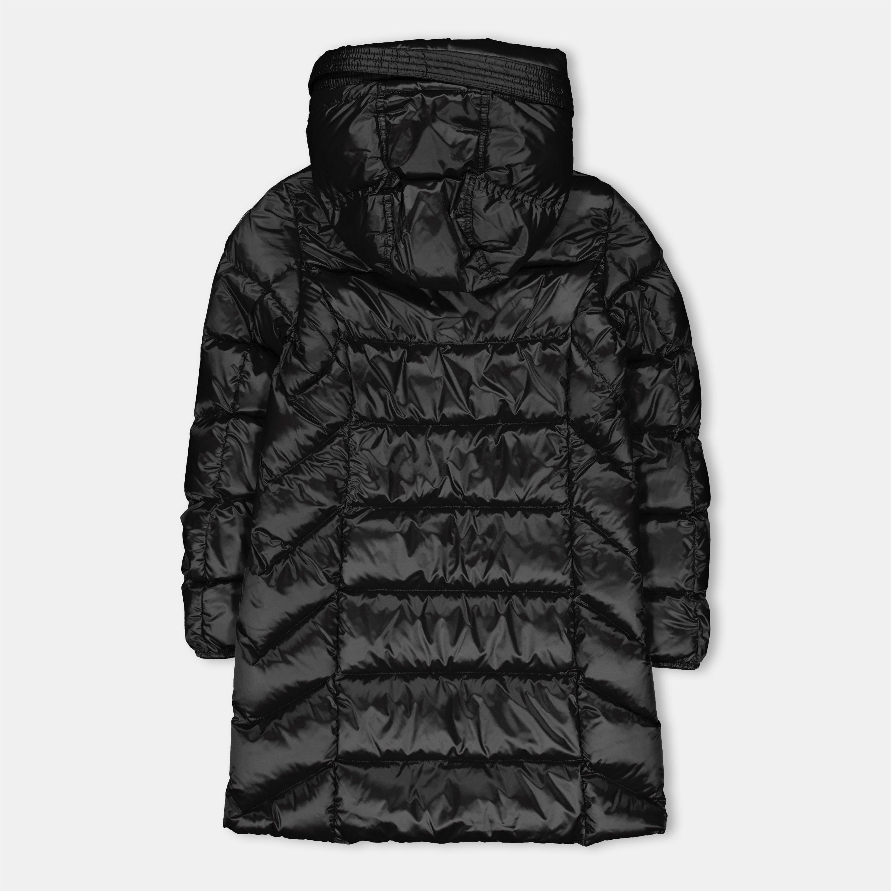 Black 0541 - Parajumpers - Kids' Water-Repellent Insulated Long Puffer Jacket - 2