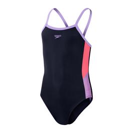 Speedo Thinstrap Muscleback Swimsuit Juniors