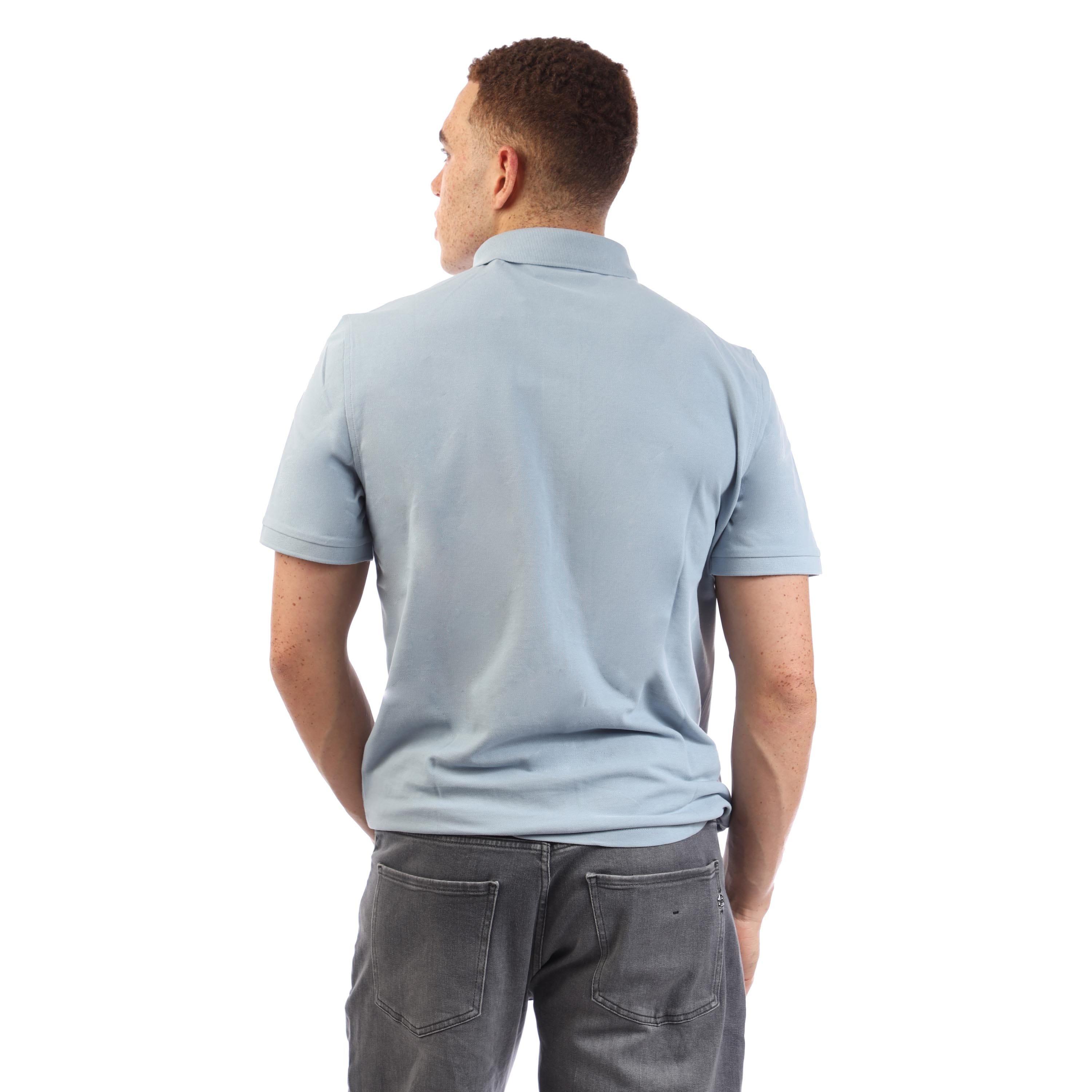 Blue - Gant - Shield Logo Polo Shirt - 3