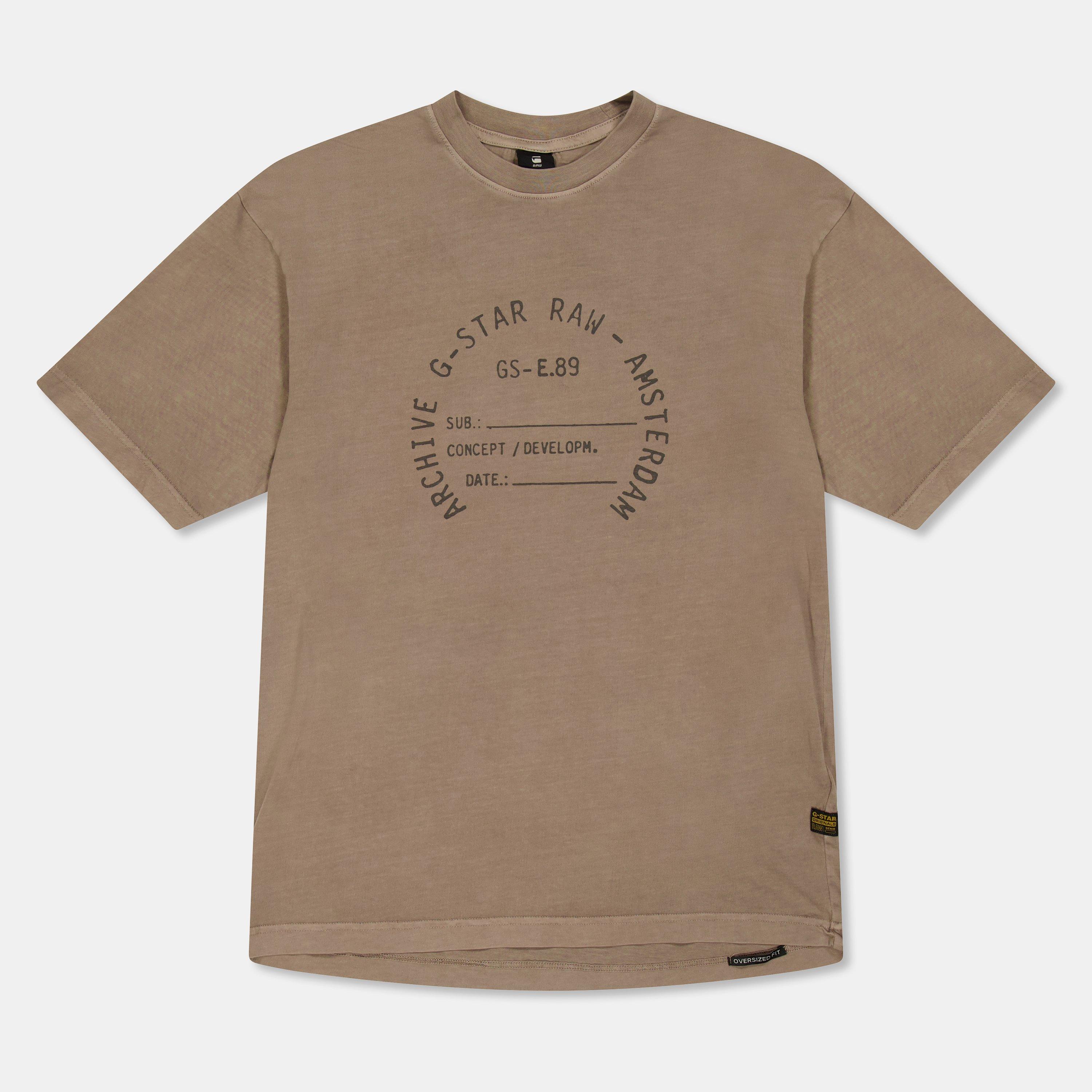 Elephant Skin - G Star - Kids' Oversized Fit Oversized T-Shirt - 1