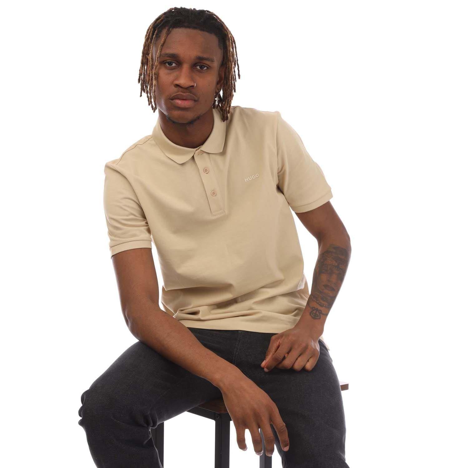 Beige - Hugo - Donos222 Polo Shirt - 4