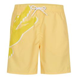 Lacoste Crocodile Print Light Swimming Trunks