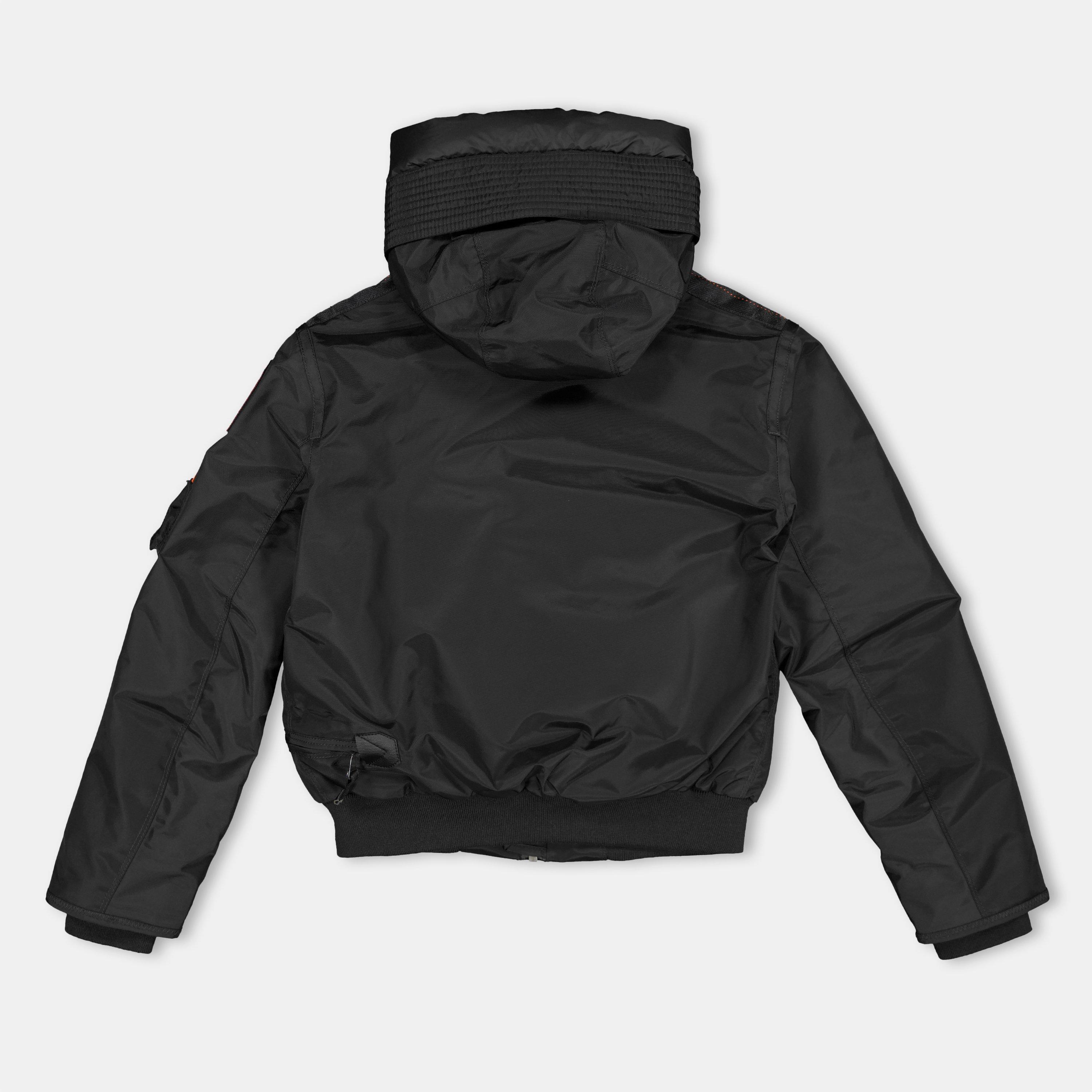 Black 0541 - Parajumpers - Kids'  Insulated Short Puffer Jacket - 2