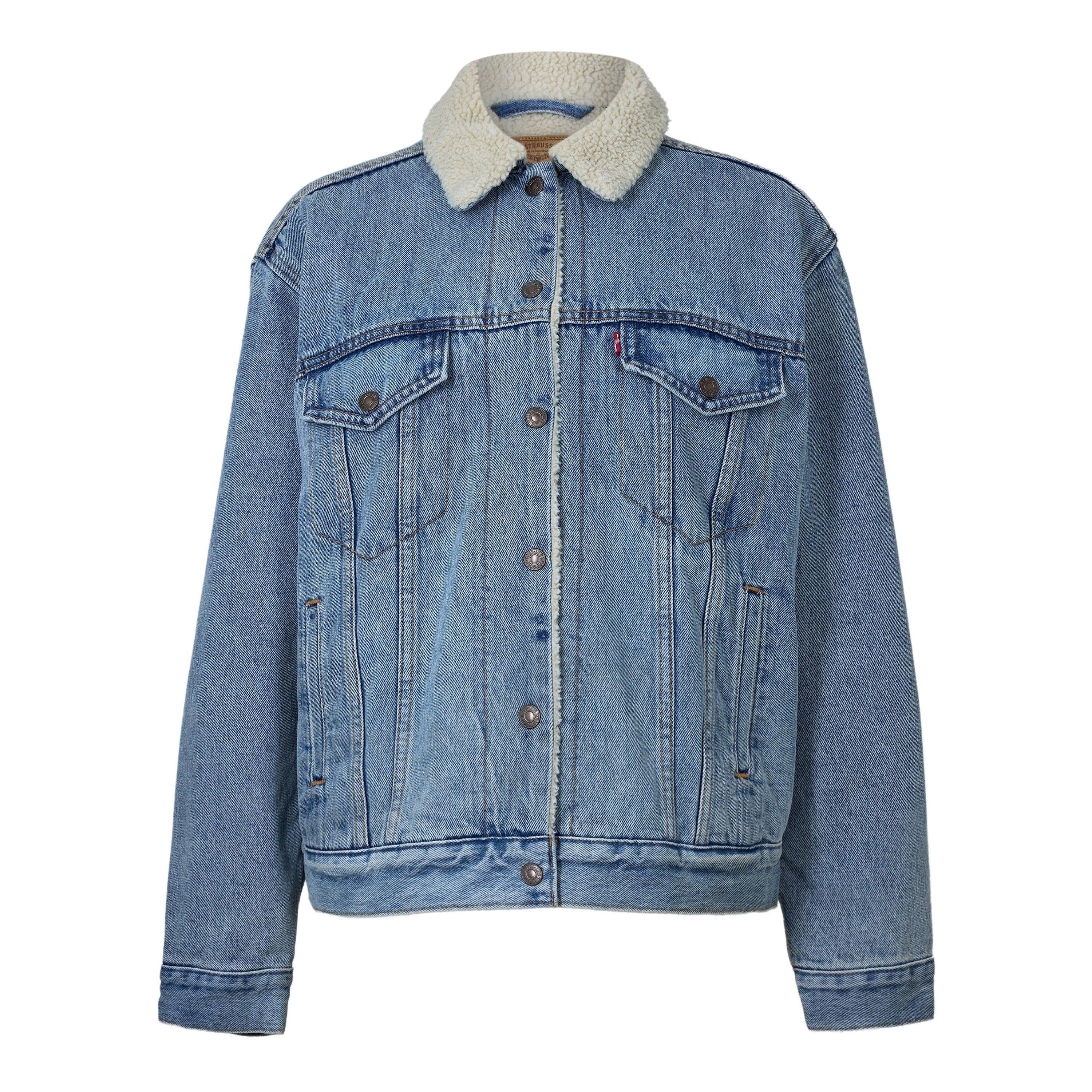 Denim - Levis - Ex-Boyfriend Sherpa Trucker Jacket - 1