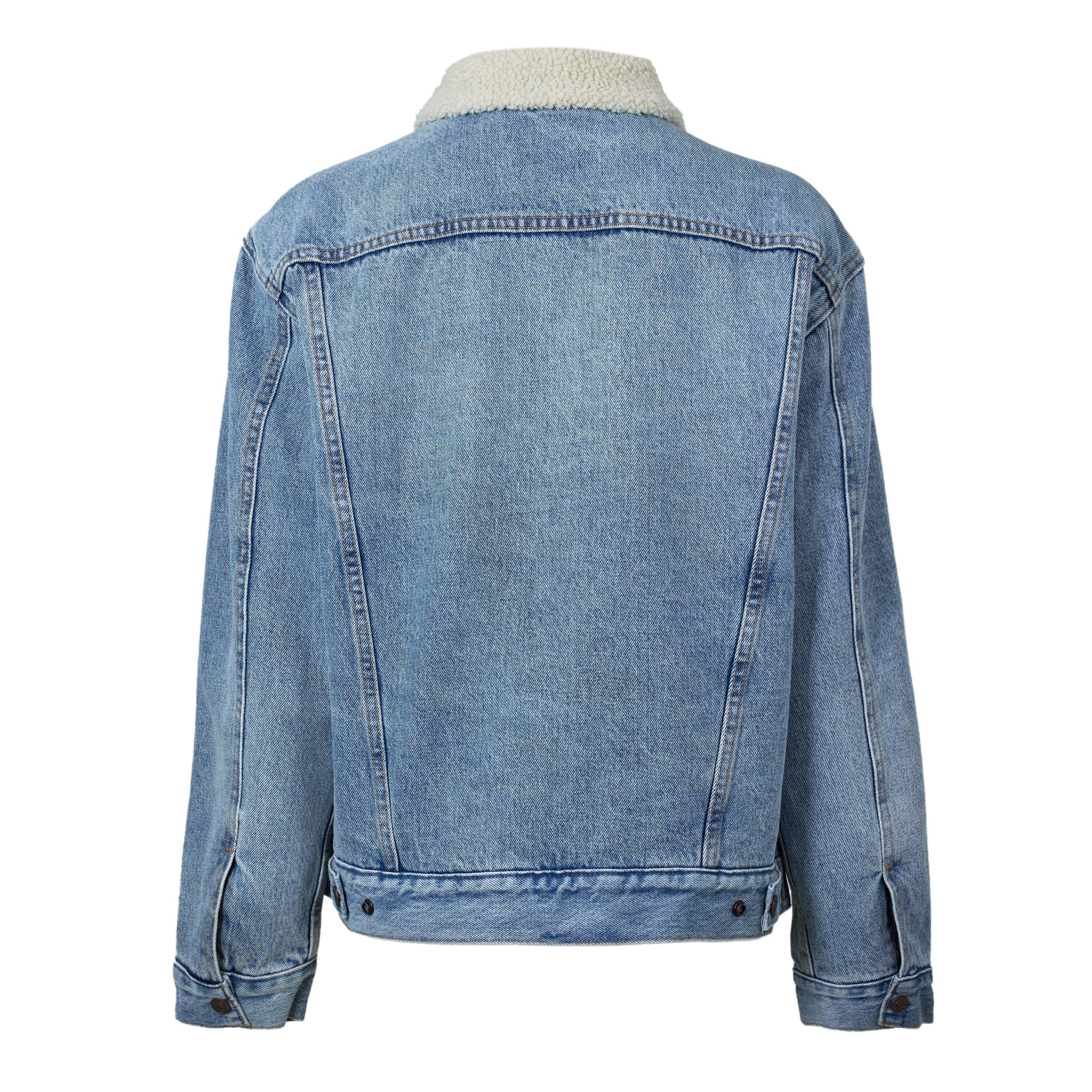 Denim - Levis - Ex-Boyfriend Sherpa Trucker Jacket - 2