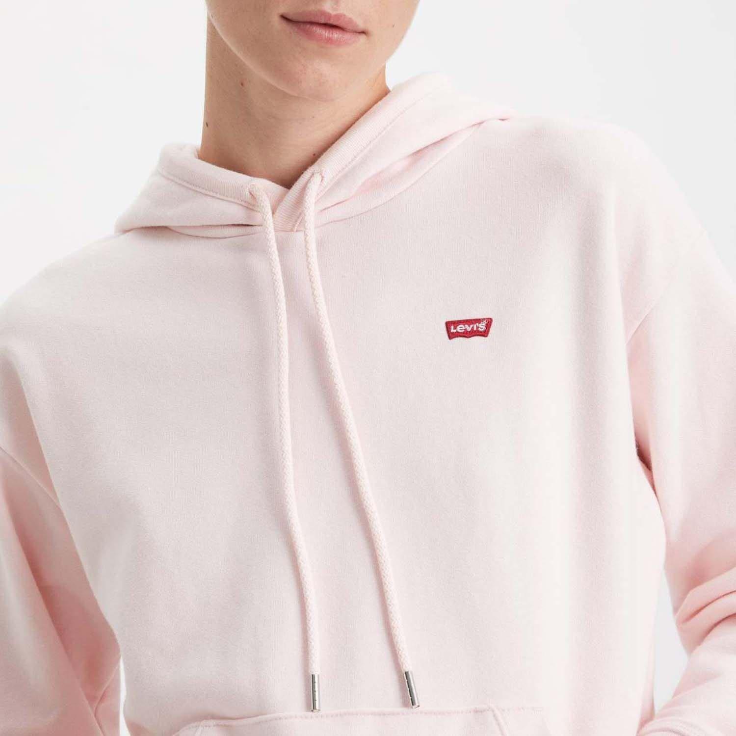 Pink - Levis - Standard Hoodie - 3