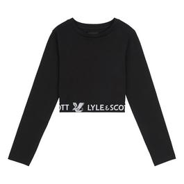 Lyle and Scott Crop LS Top Jn99