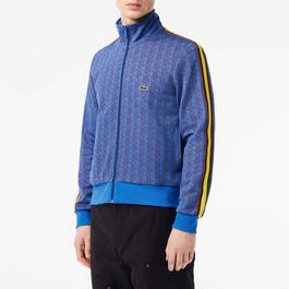 Lacoste Paris Zip Up Jacquard Track Jacket