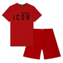 DSquared2 Boys Icon Logo Pyjama Set