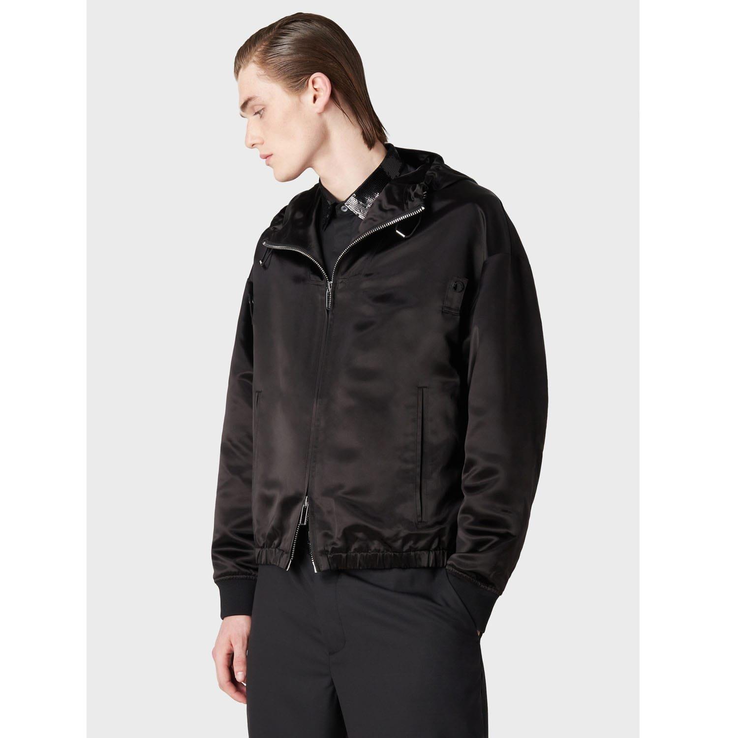 Emporio Armani Jacket - Black - Size 2XL