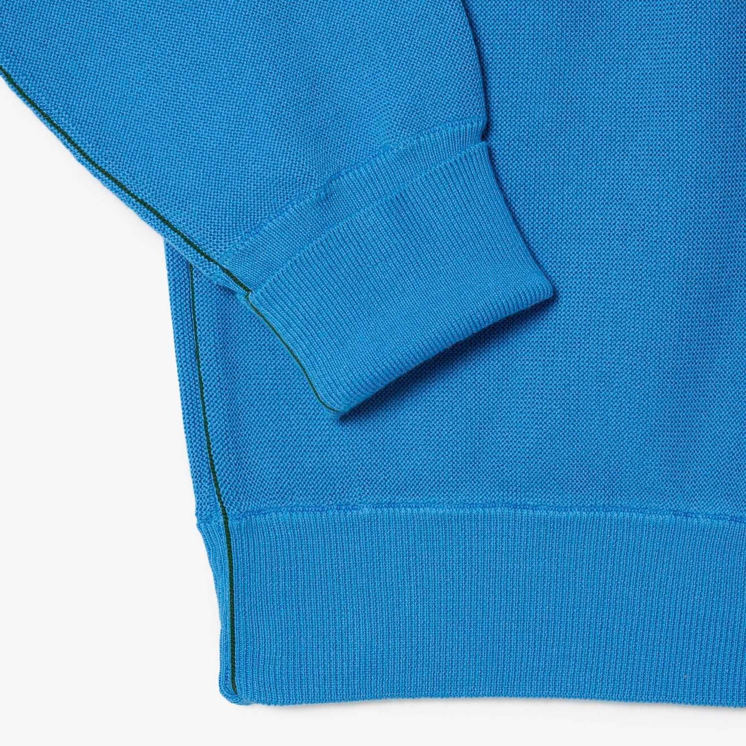 Multi Colour - Lacoste - Round Neck Organic Cotton Sweatshirt - 4